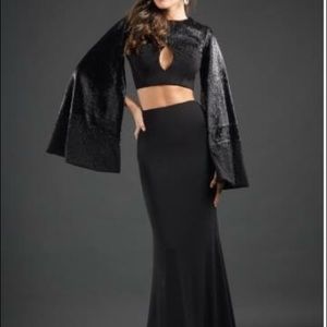 Two Piece Rachel Allan Prom Dress!